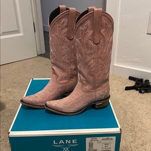 Women's Pink Western Boots